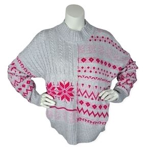 𝅺cupcake and Cashmere Cable‎ Nordic Knit sweater
